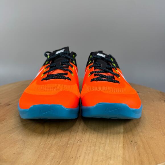 Nike Metcon 1 OG Men\'s‎ Size 10 Shoes Total Orange Blue Lagoon FQ1854-800